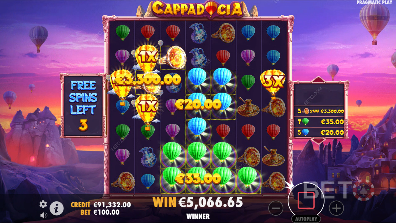 Cappadocia (Pragmatic Play) 免费游戏