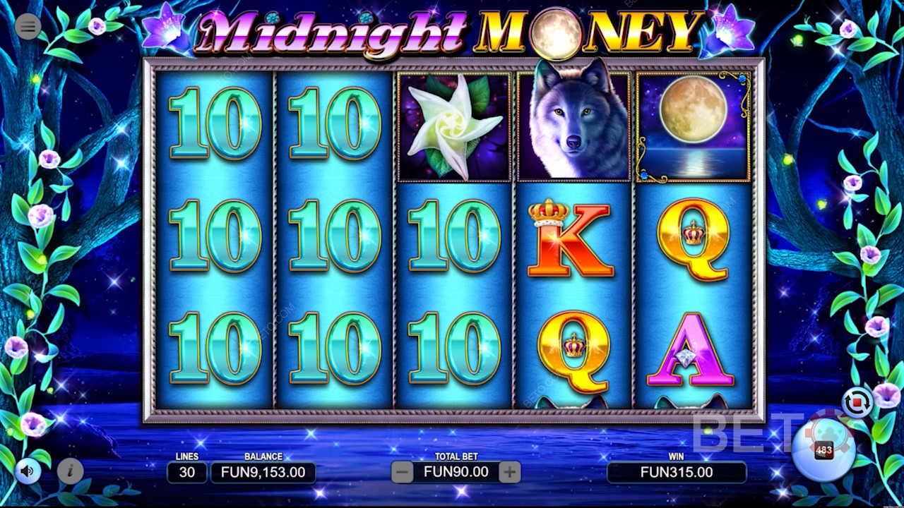 玩Midnight Money ，由游戏供应商提供Spearhead Studios