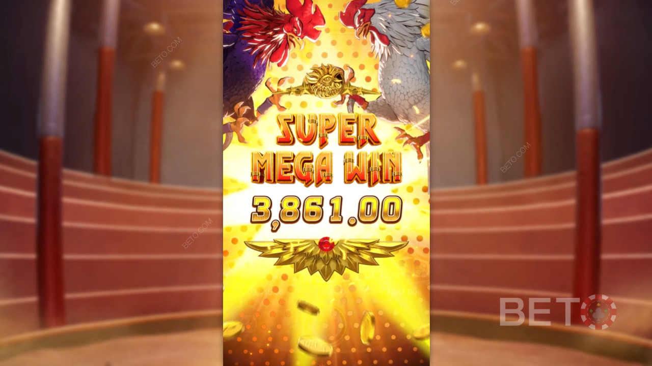 在 Rooster Rumble 视频老虎机中赢取 20,000 倍投注额！