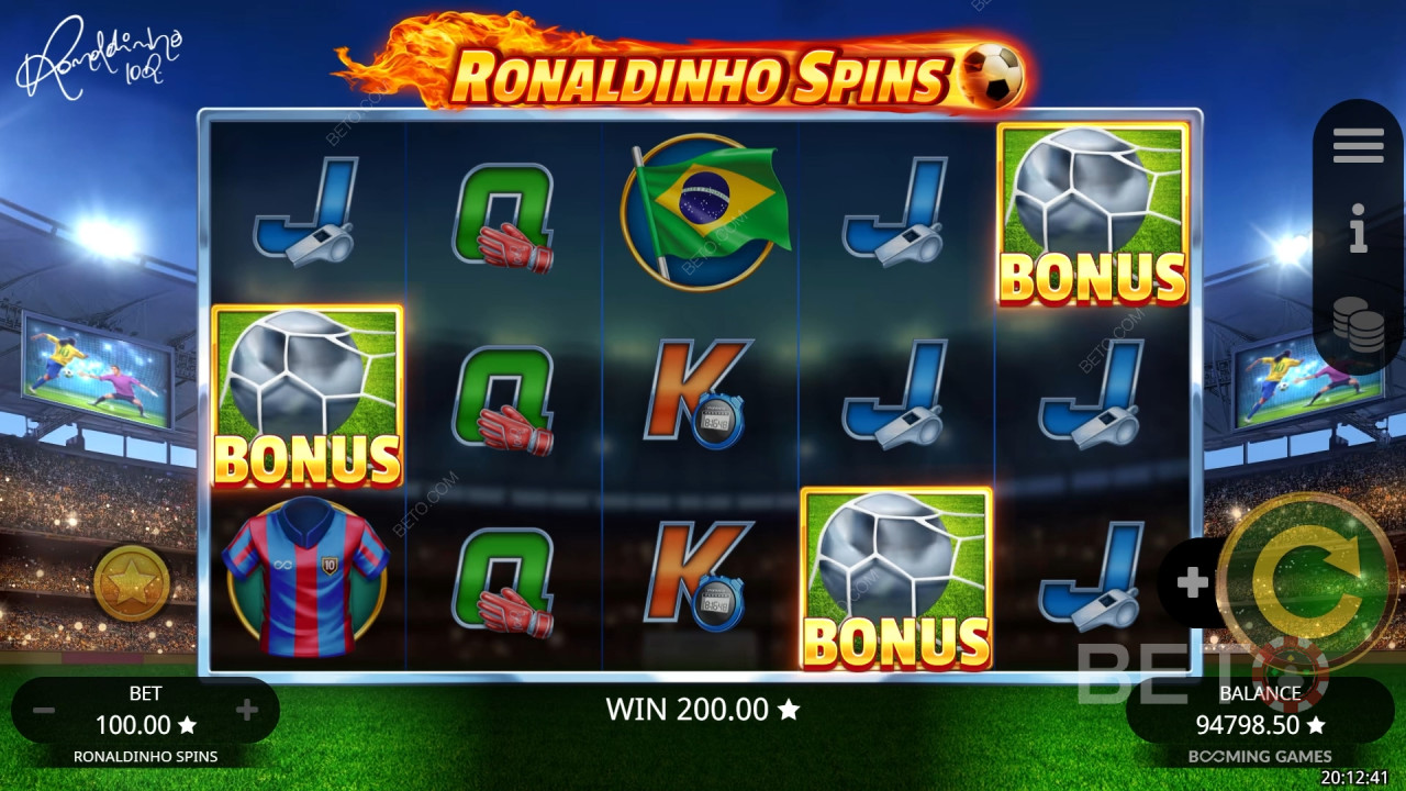 Ronaldinho Spins 免费游戏