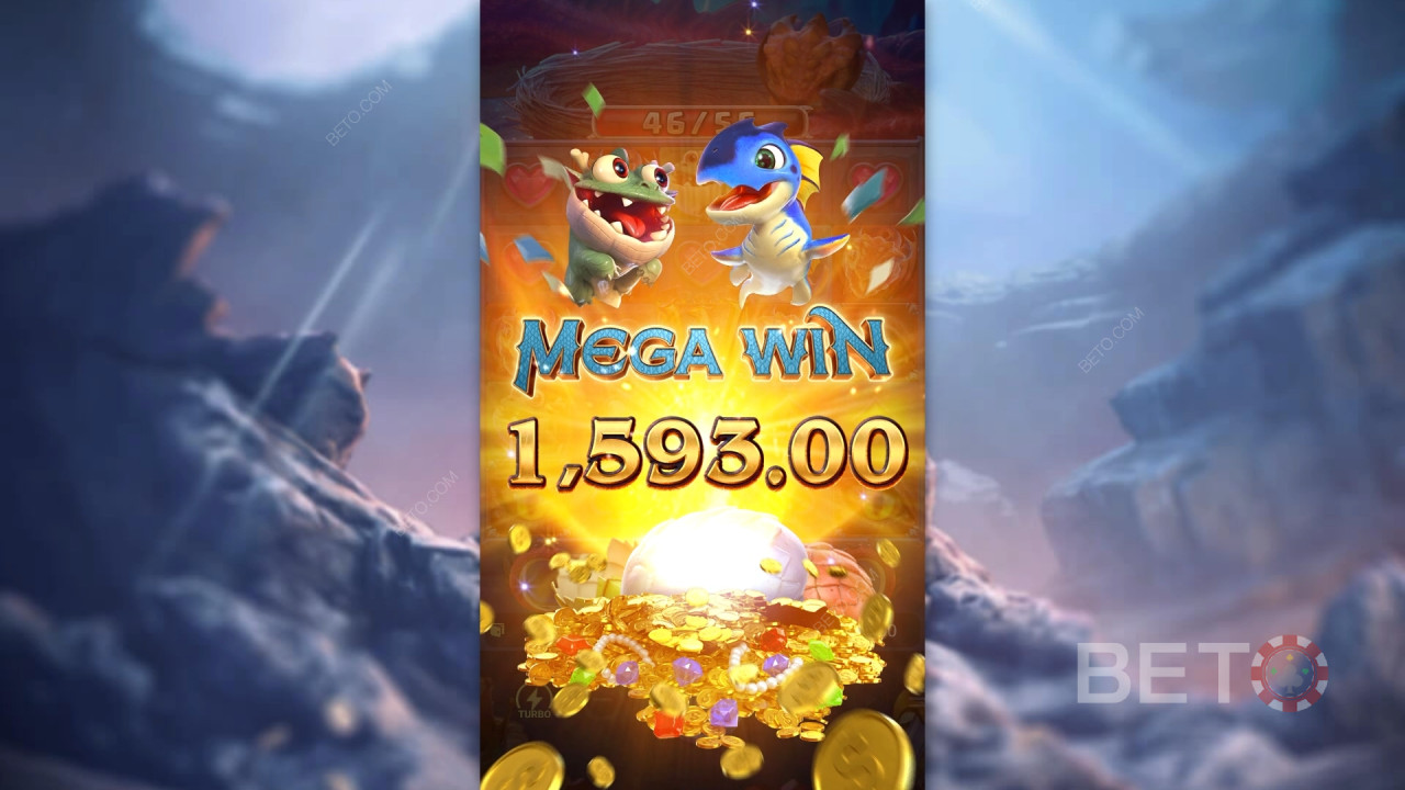 在 Dragon Hatch 2 在线老虎机中赢取 2,500 倍投注额！