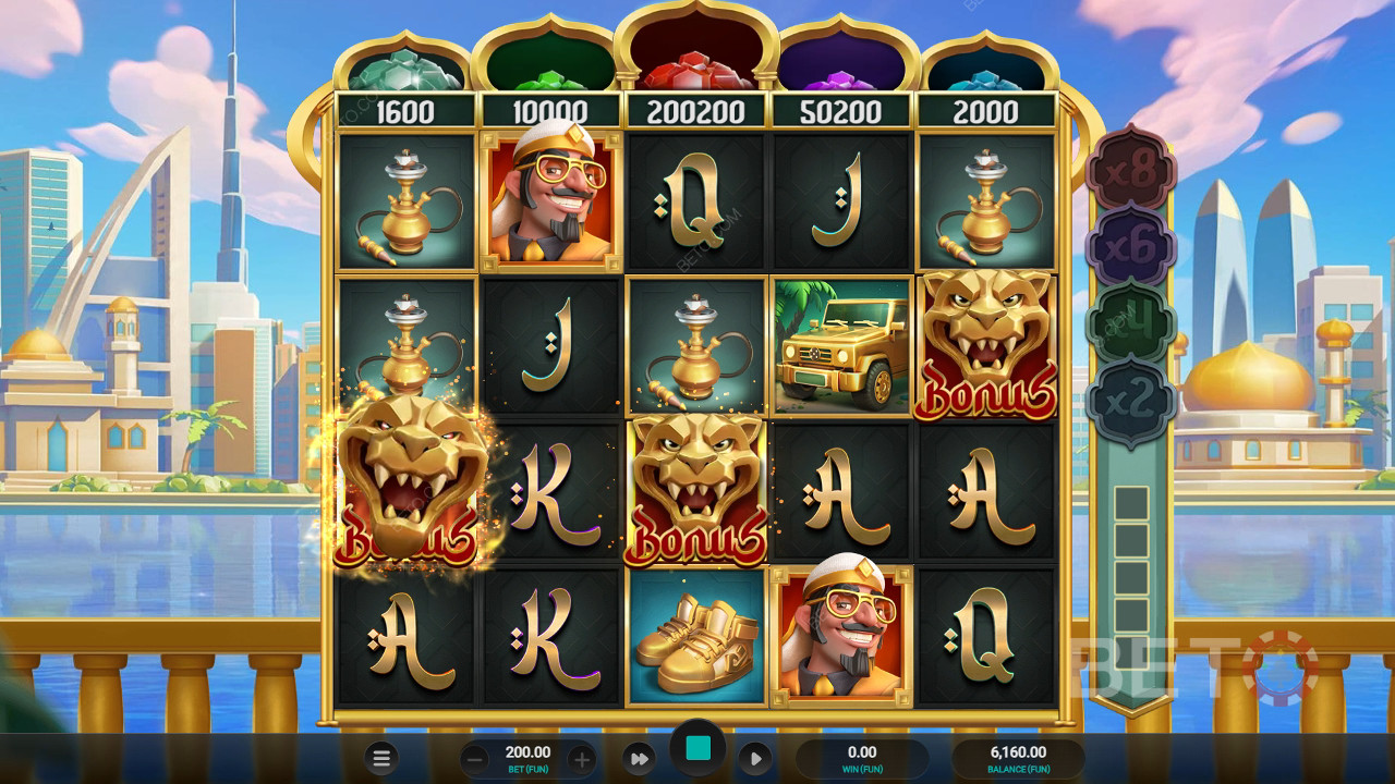 Sultan Spins 免费游戏