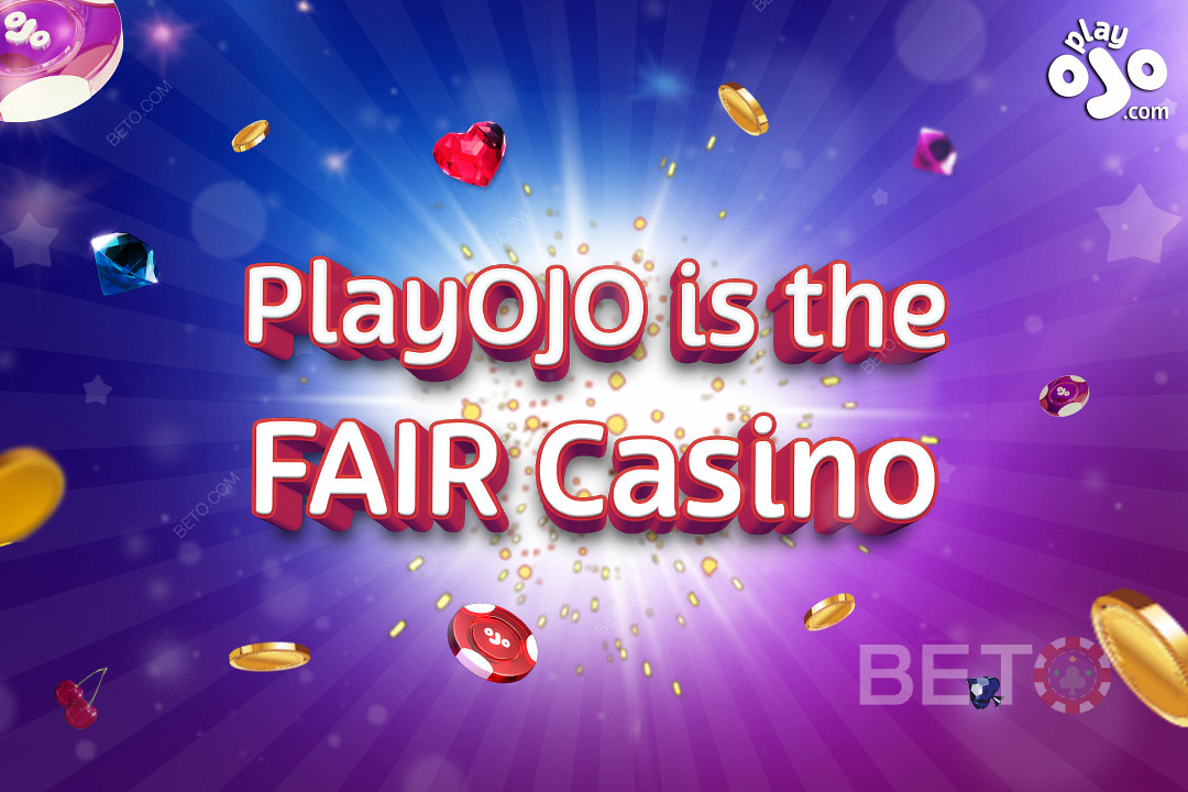 大多数 playojo 评论将该网站标记为公平的赌场。