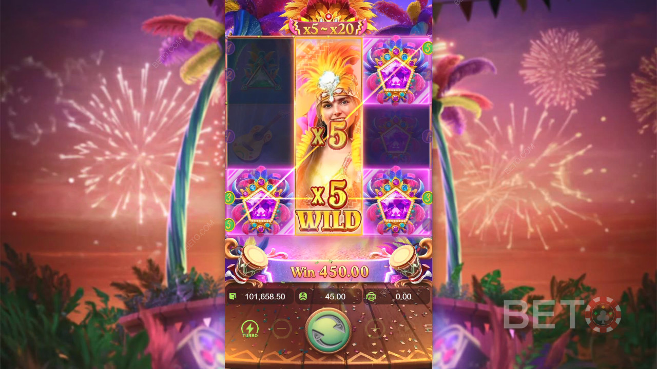 里约幻想曲》评论：BETO 老虎机