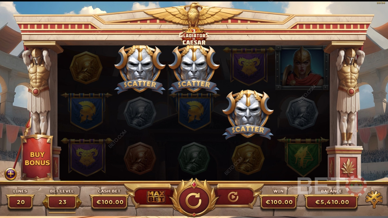 3 Gladiators vs Caesar 免费游戏