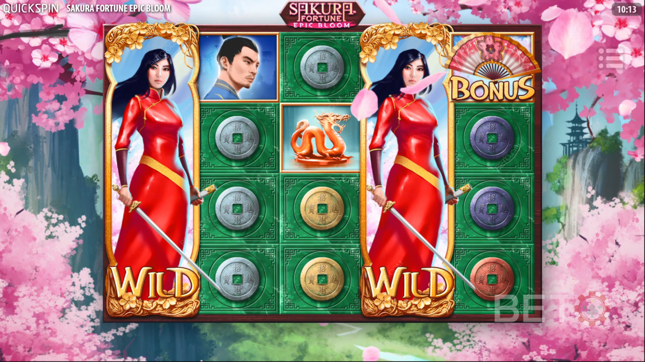 Sakura Fortune 史诗绽放》评论：BETO 老虎机