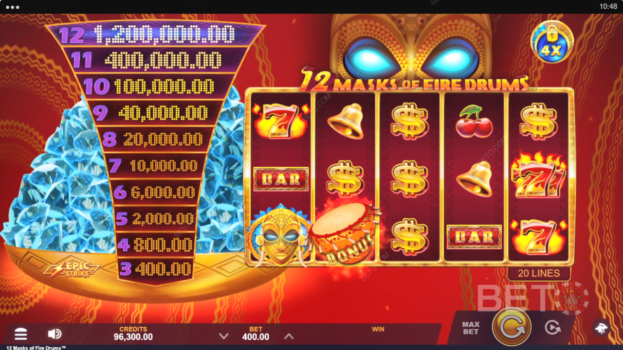 如何演奏Gameburger Studios 的《十二面火鼓