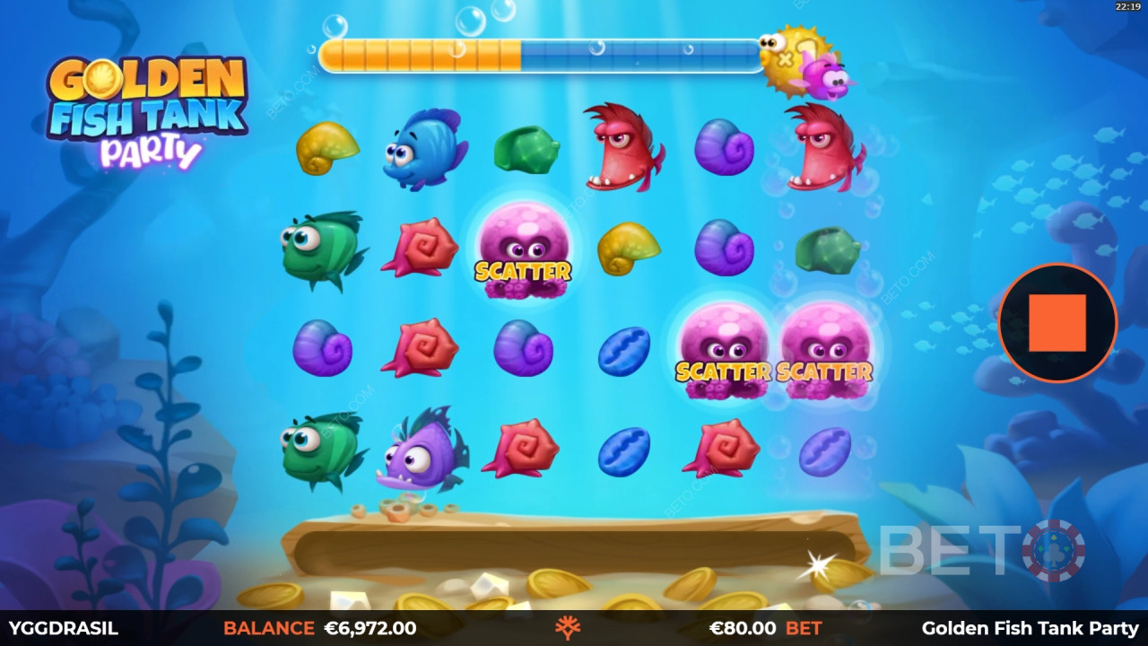 Golden Fish Tank 派对 评论者：BETO 老虎机