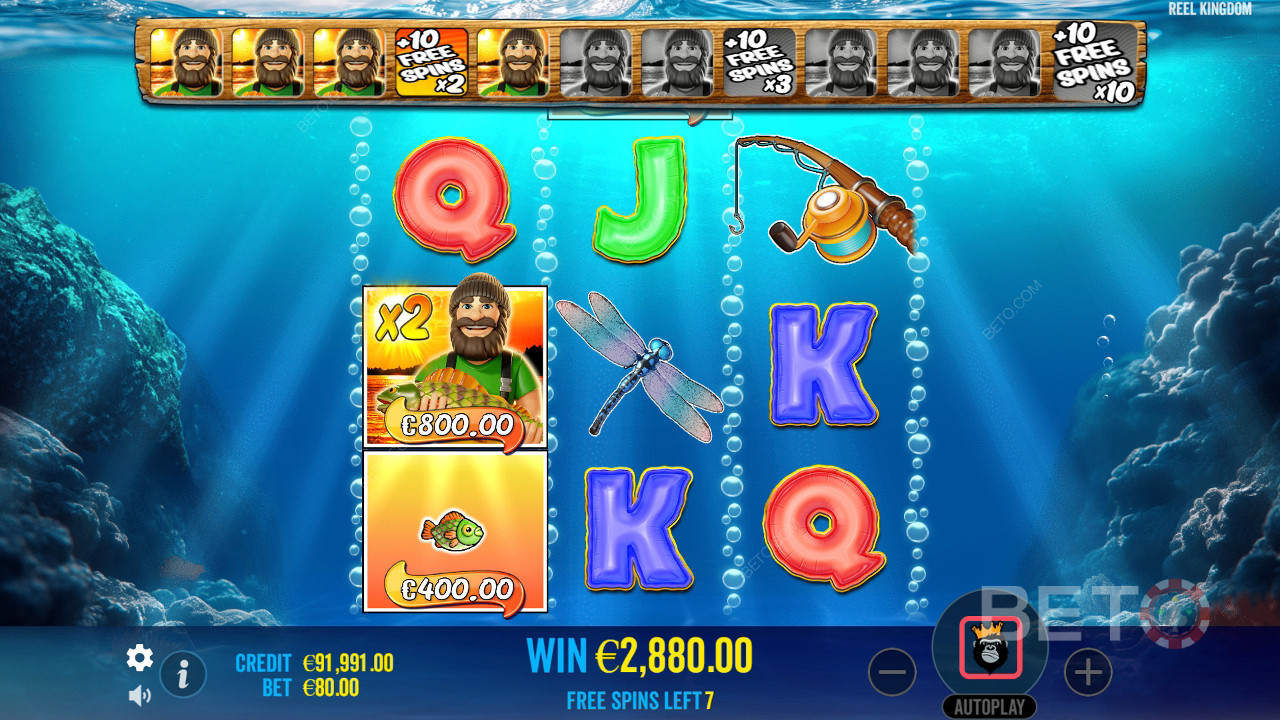 Big Bass Bonanza 3 Reeler 中的奖金功能说明Reel Kingdom