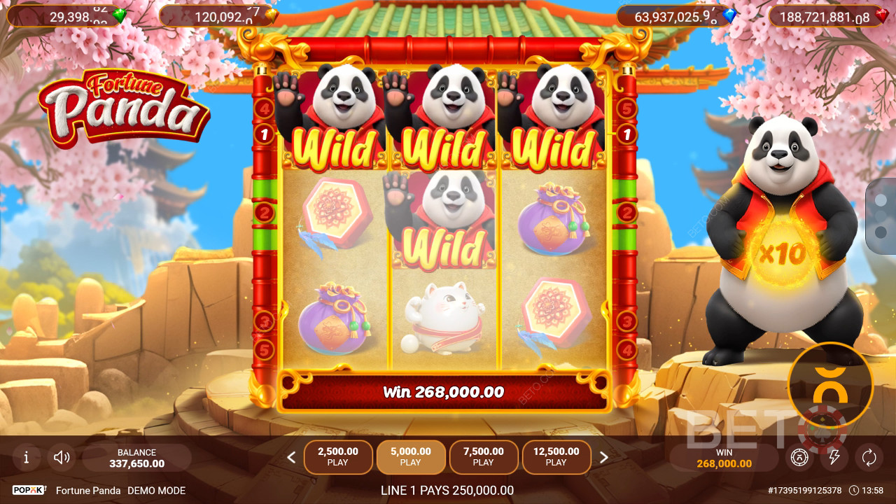 Popok Gaming《财富熊猫》红利功能说明