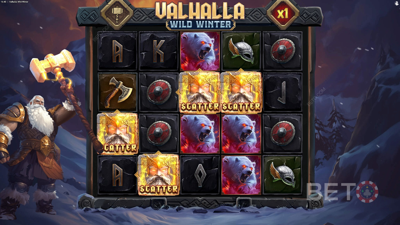 Valhalla Wild Winter 评论：BETO 老虎机