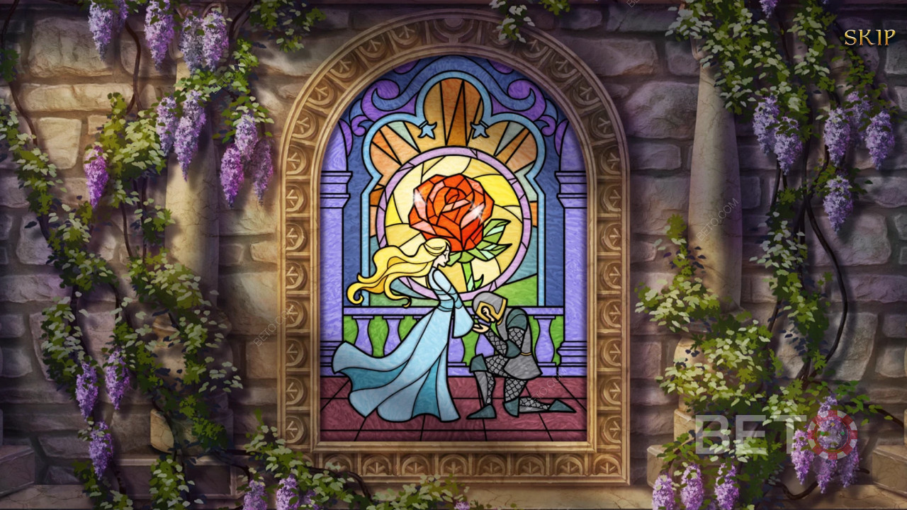 帮助兰斯洛特爵士收集所有 15 朵水晶玫瑰并赢得伊莱恩公主的爱
