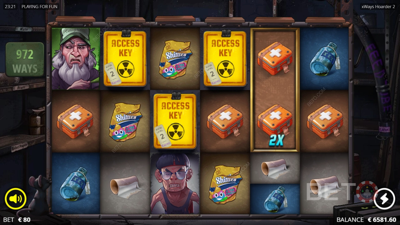 XWays Hoarder 2 评论 by BETO Slots