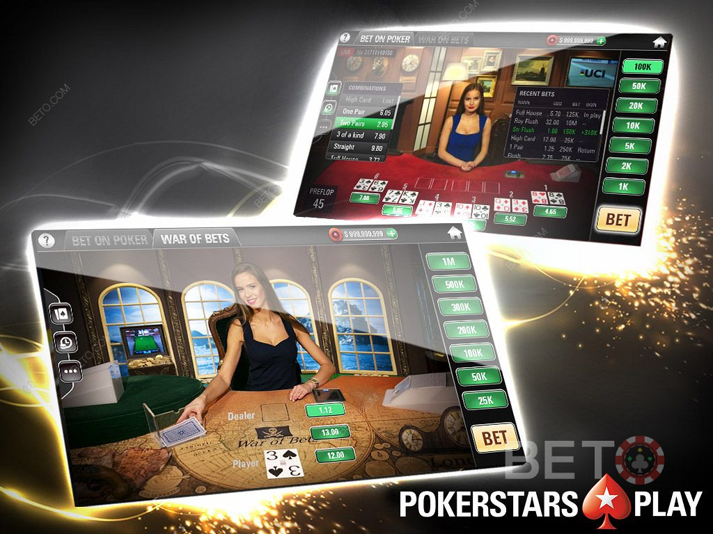 设计和用户友好的PokerStars赌场