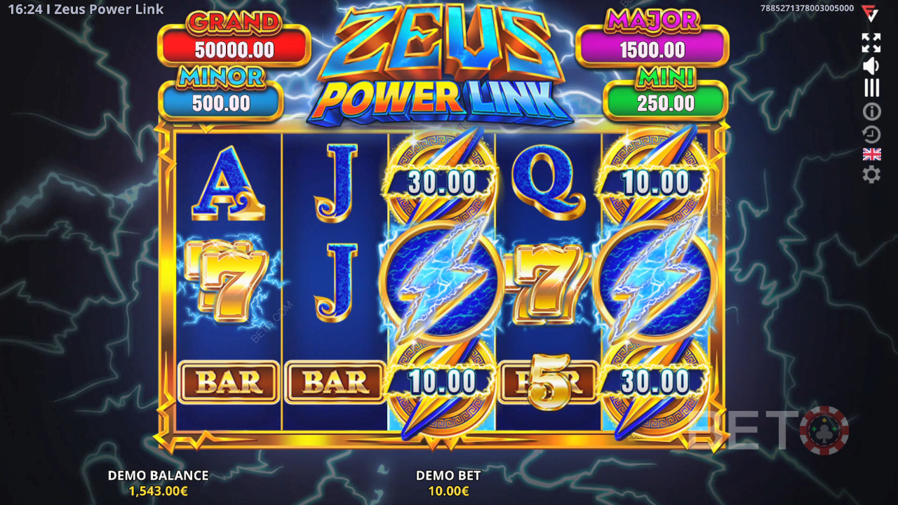 Zeus Power Link 免费游戏