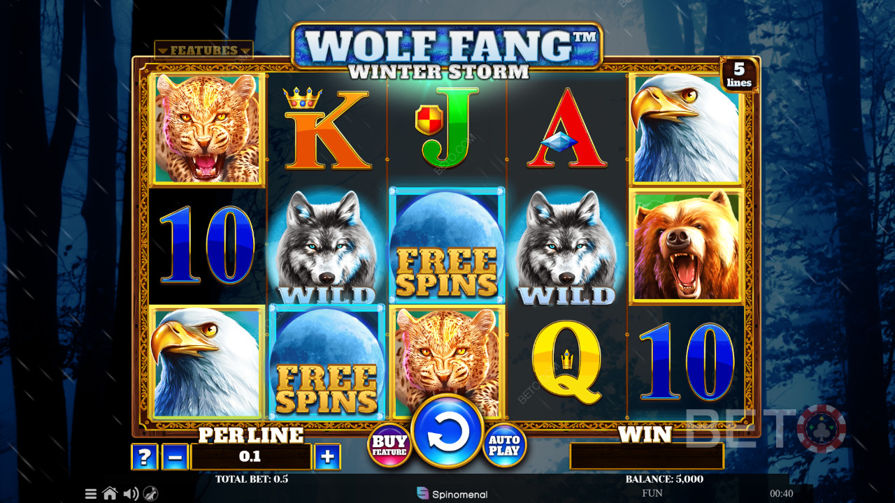 Wolf Fang 冬季风暴》评论：BETO 老虎机