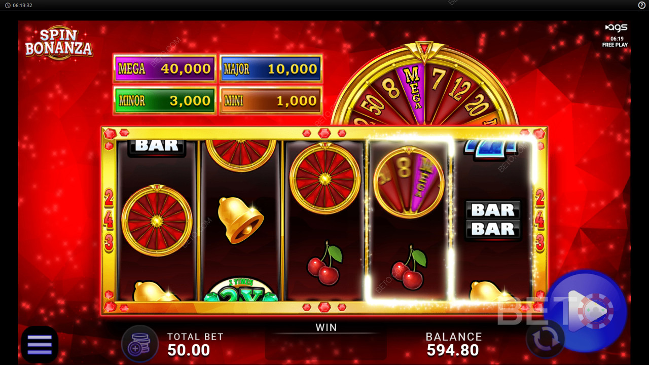 Spin Bonanza 评论：BETO 老虎机