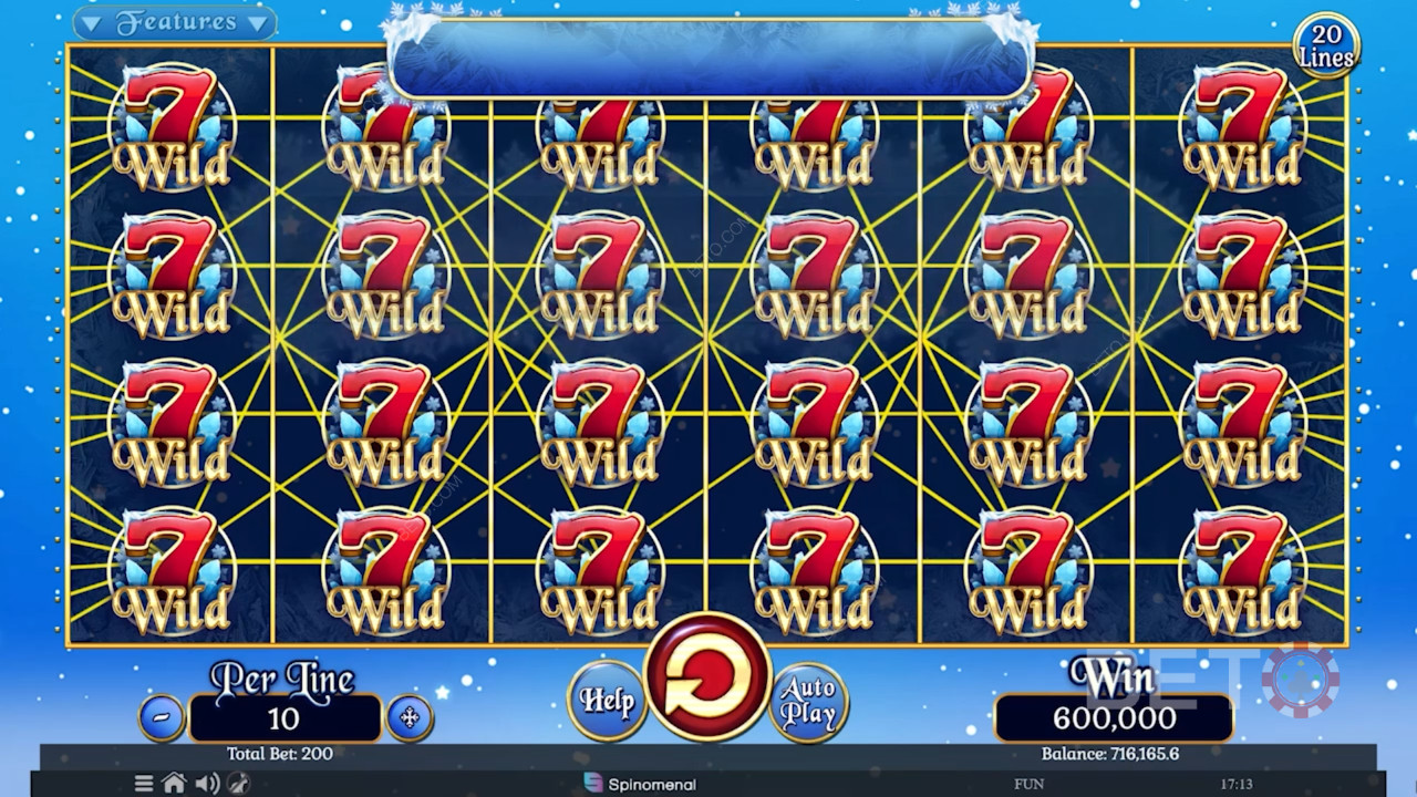Fruits On Ice Collection 20 Lines 评论 by BETO Slots