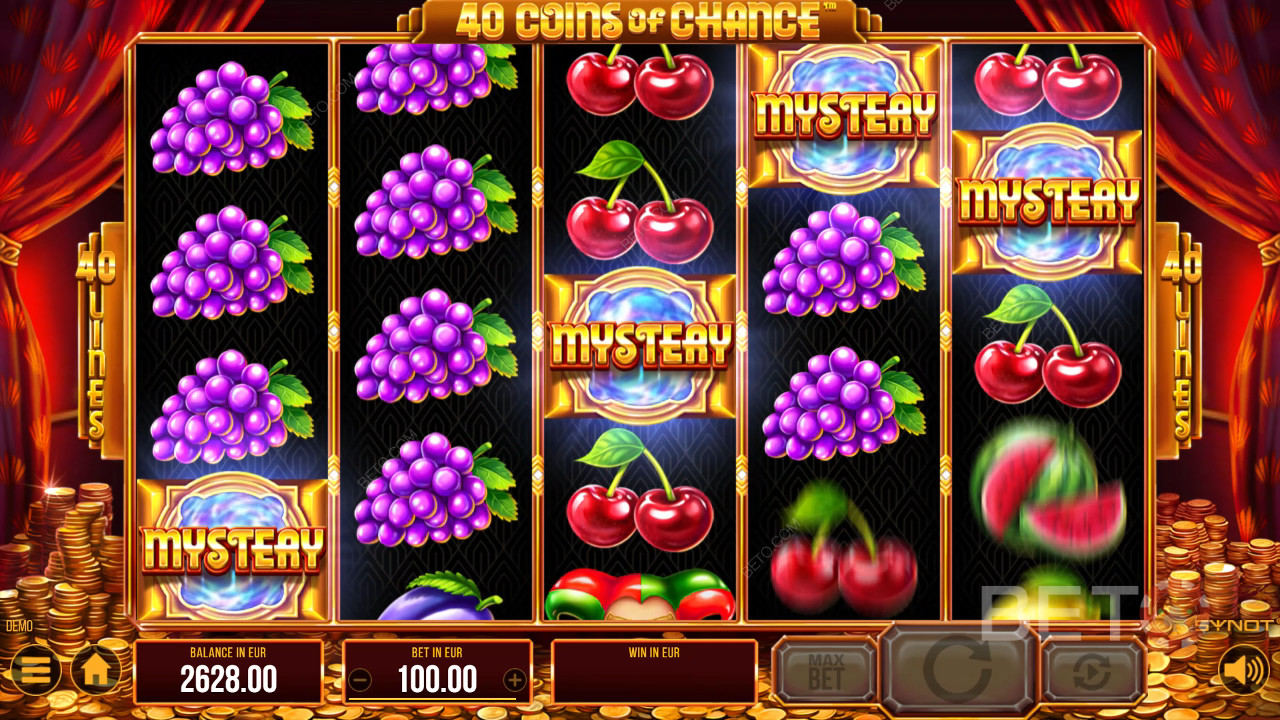 40 Coins of Chance 评论：BETO 老虎机