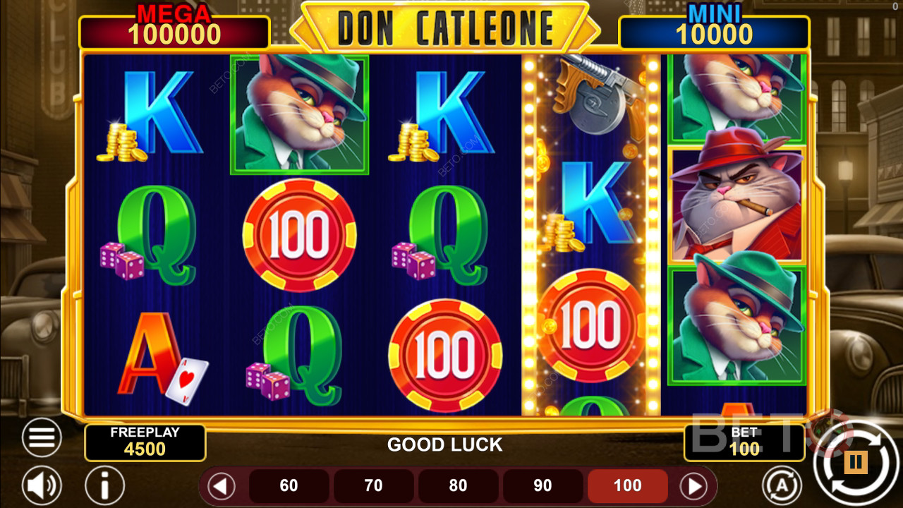 Don Catleone Hold and Win 评论 by BETO Slots