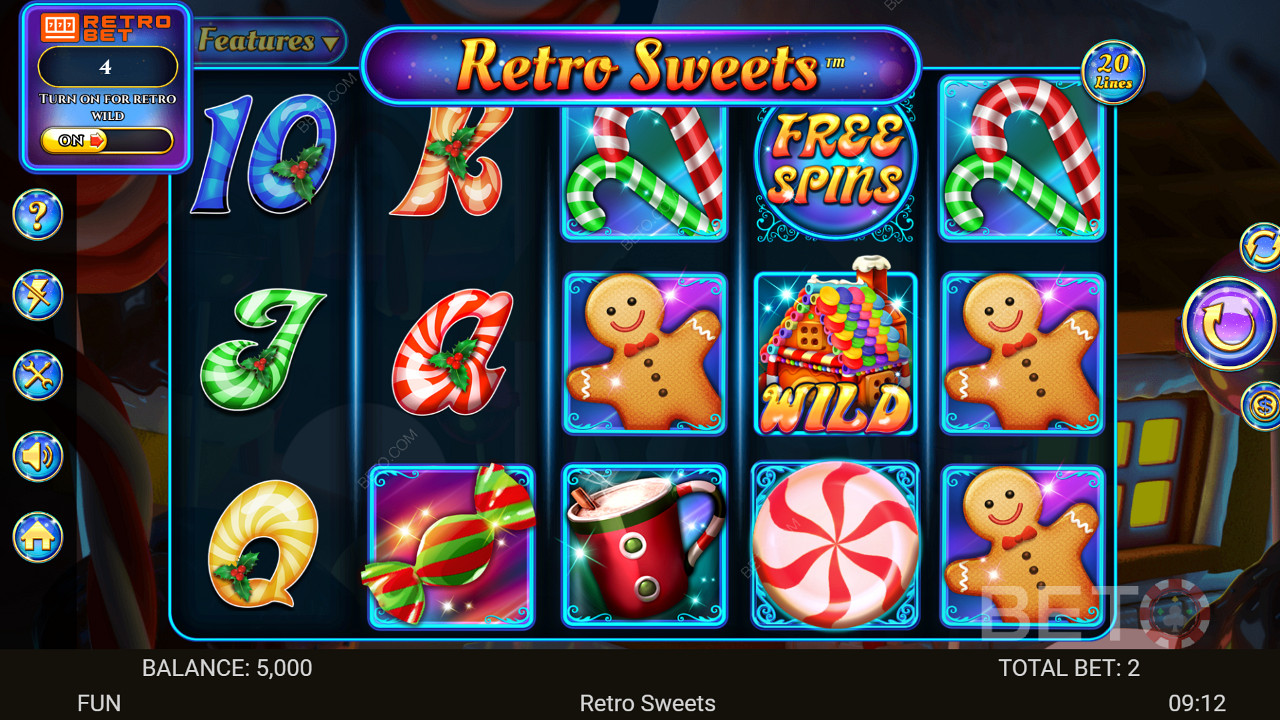 Retro Sweets 免费游戏