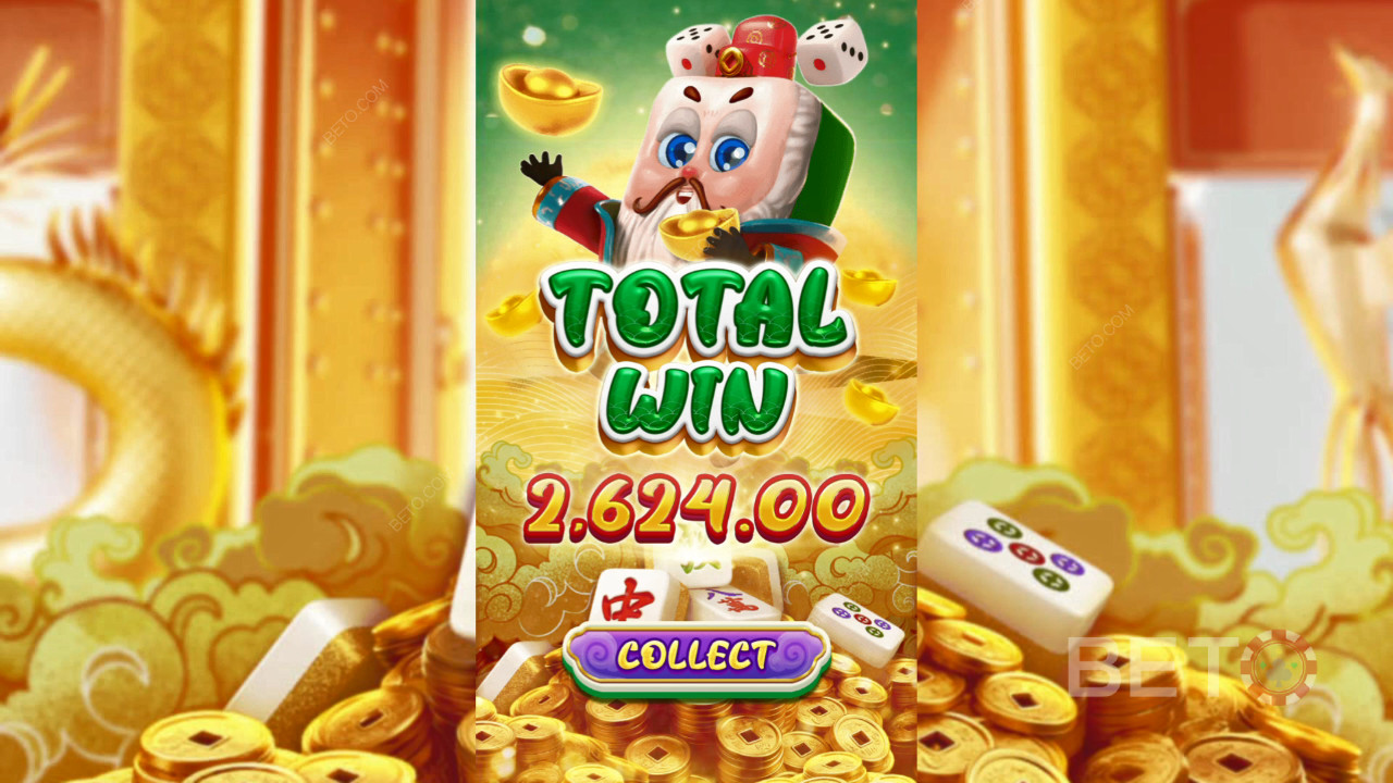 在 Mahjong Riches 老虎机中赢取 8,000 倍投注额！