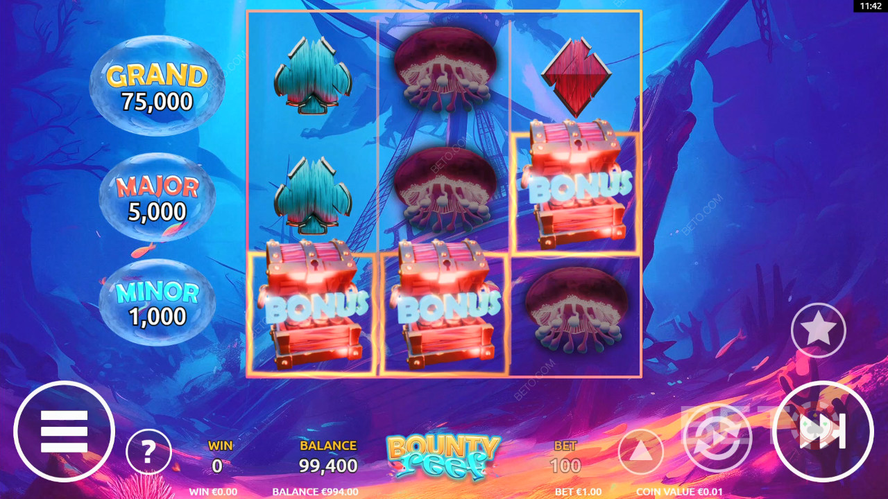 Bounty Reef 评论：BETO 老虎机