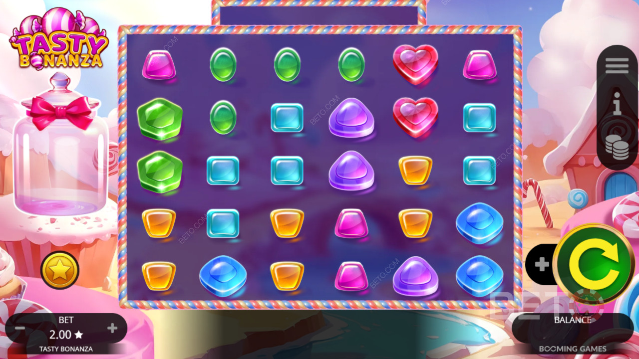 Tasty Bonanza》中的奖金功能由Booming Games