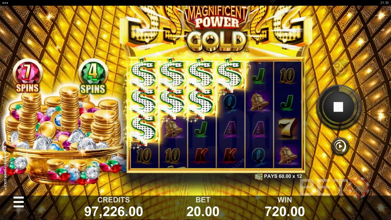Magnificent Power Gold 免费游戏
