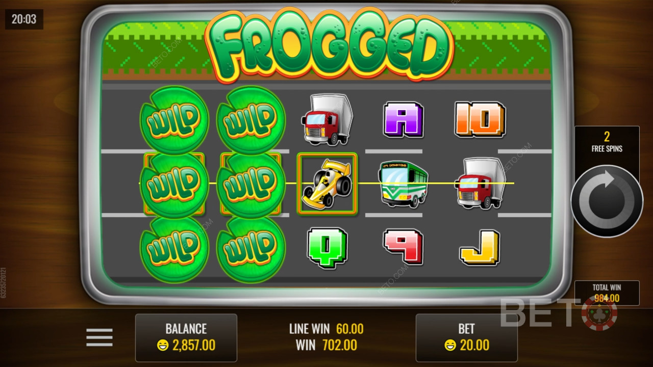 Frogged