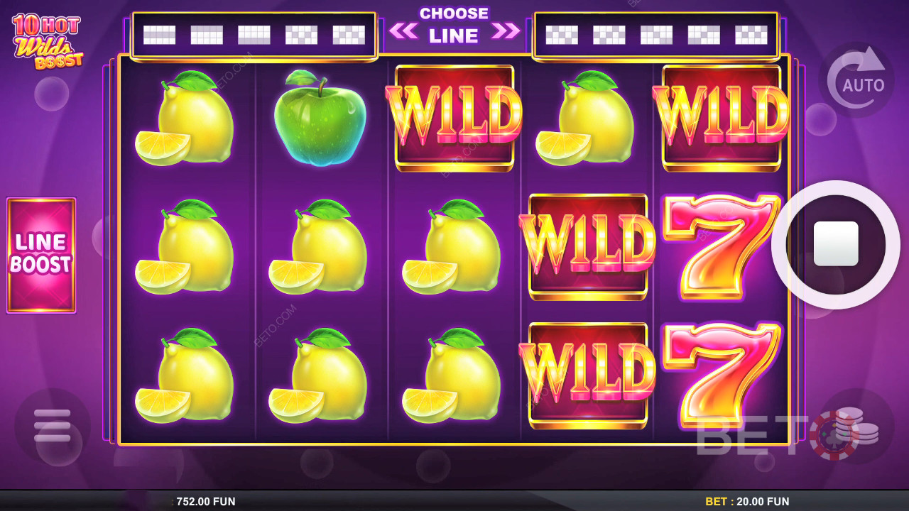 10 Hot Wilds Boost 评论：BETO 老虎机