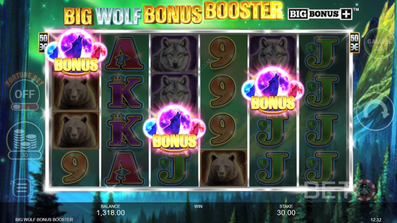 Big Wolf Bonus Booster 评论 by BETO Slots