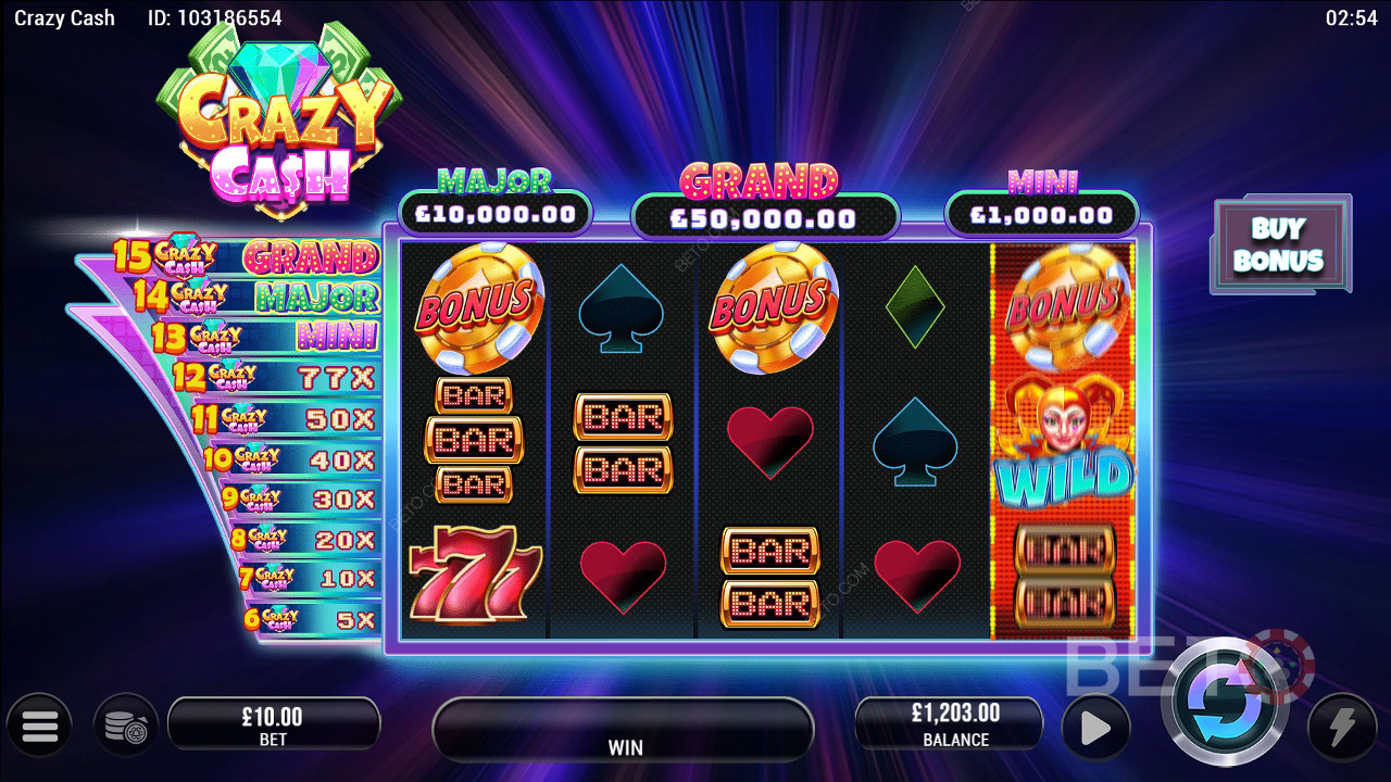 Crazy Cash 免费游戏