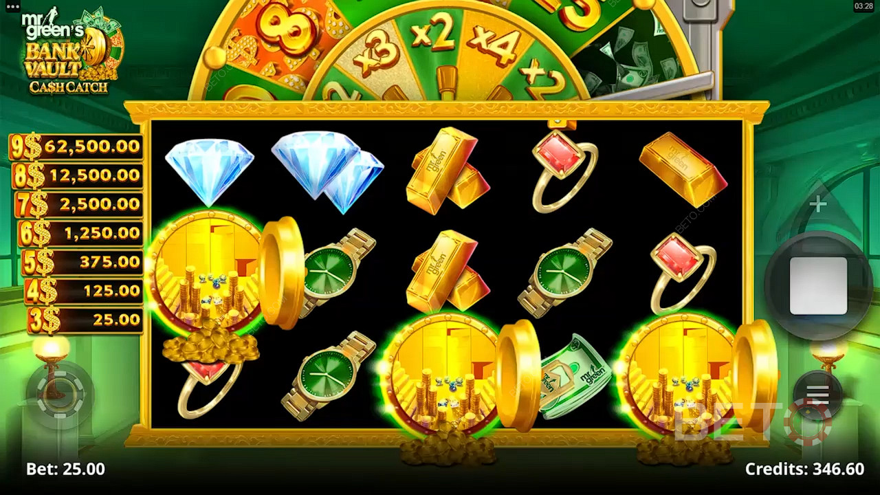 Mr Green's Bank Vault 免费游戏