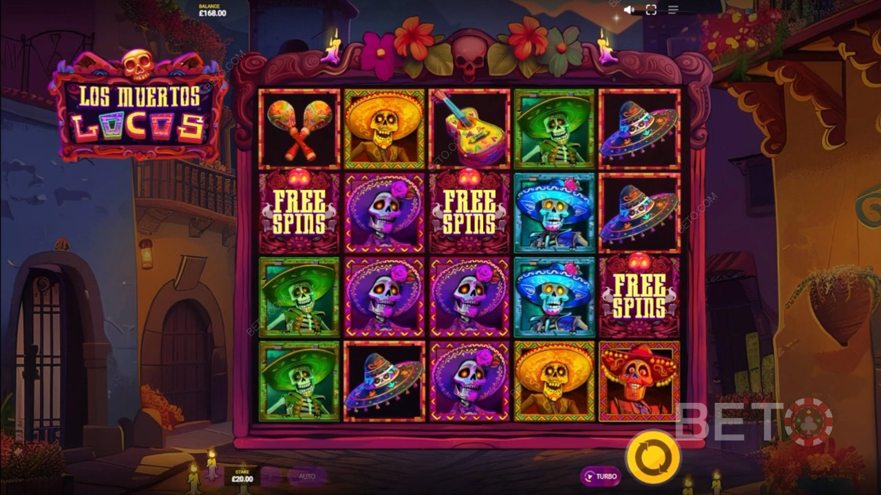 Los Muertos Locos 评论 by BETO Slots