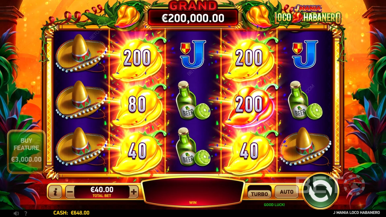 J Mania LocoHabanero BETO Slots 评论