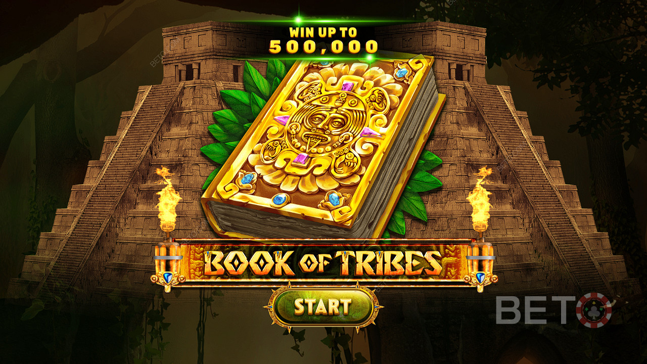 在 "部落之书 "在线老虎机中赢取高达 5,000 倍赌注的奖金