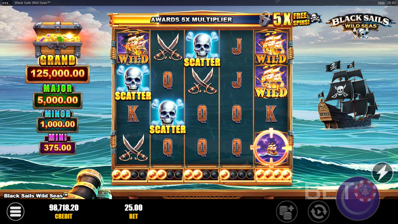 黑帆Wild Seas 评论者：BETO 老虎机
