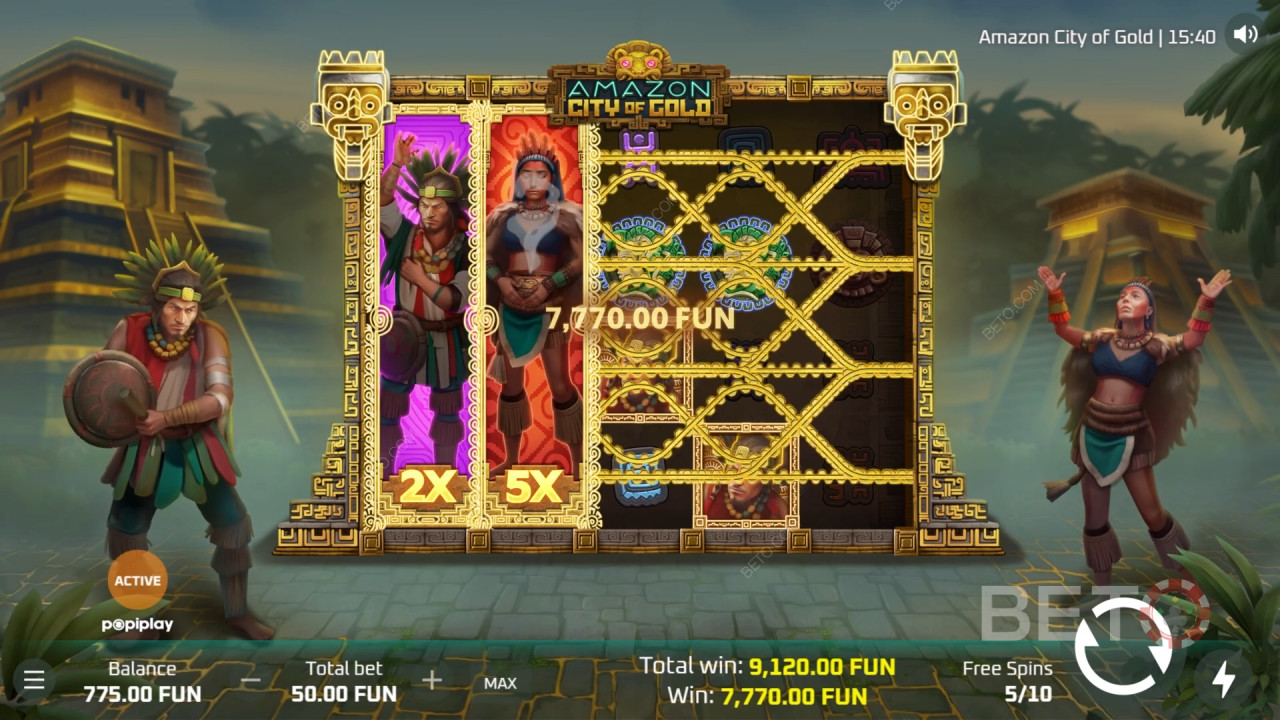 Amazon City Of Gold 免费游戏