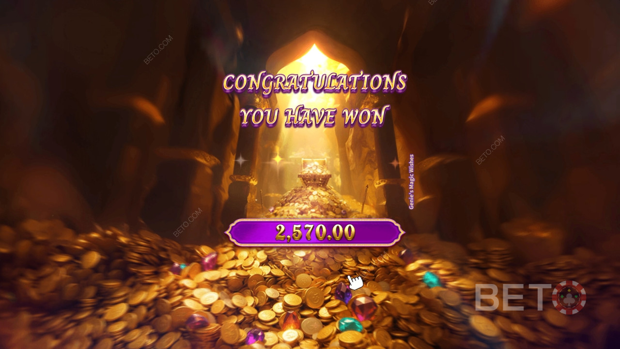 在精灵的魔法愿望视频老虎机中赢取 5,000 倍投注额！