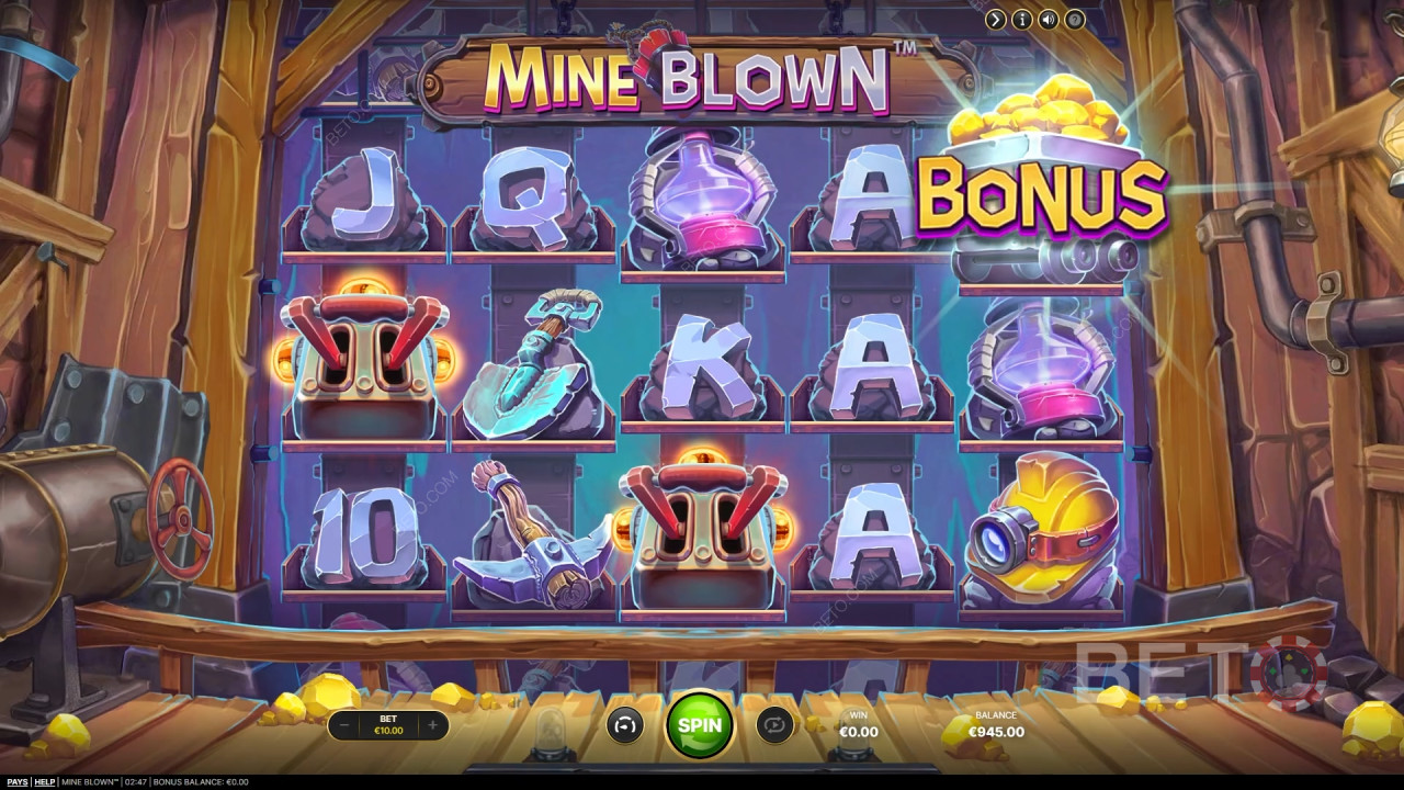 Mine Blown 评论：BETO 老虎机