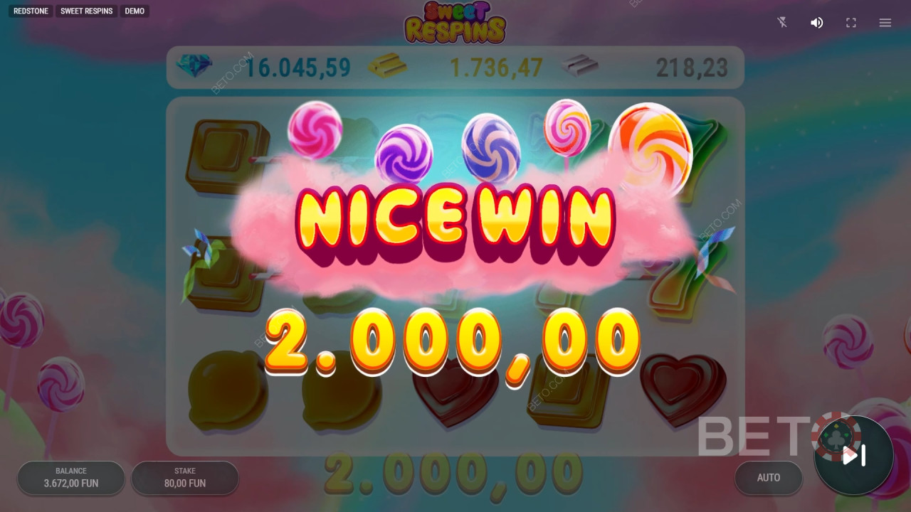 在甜蜜回弹在线老虎机中赢取 10,000 倍投注额！