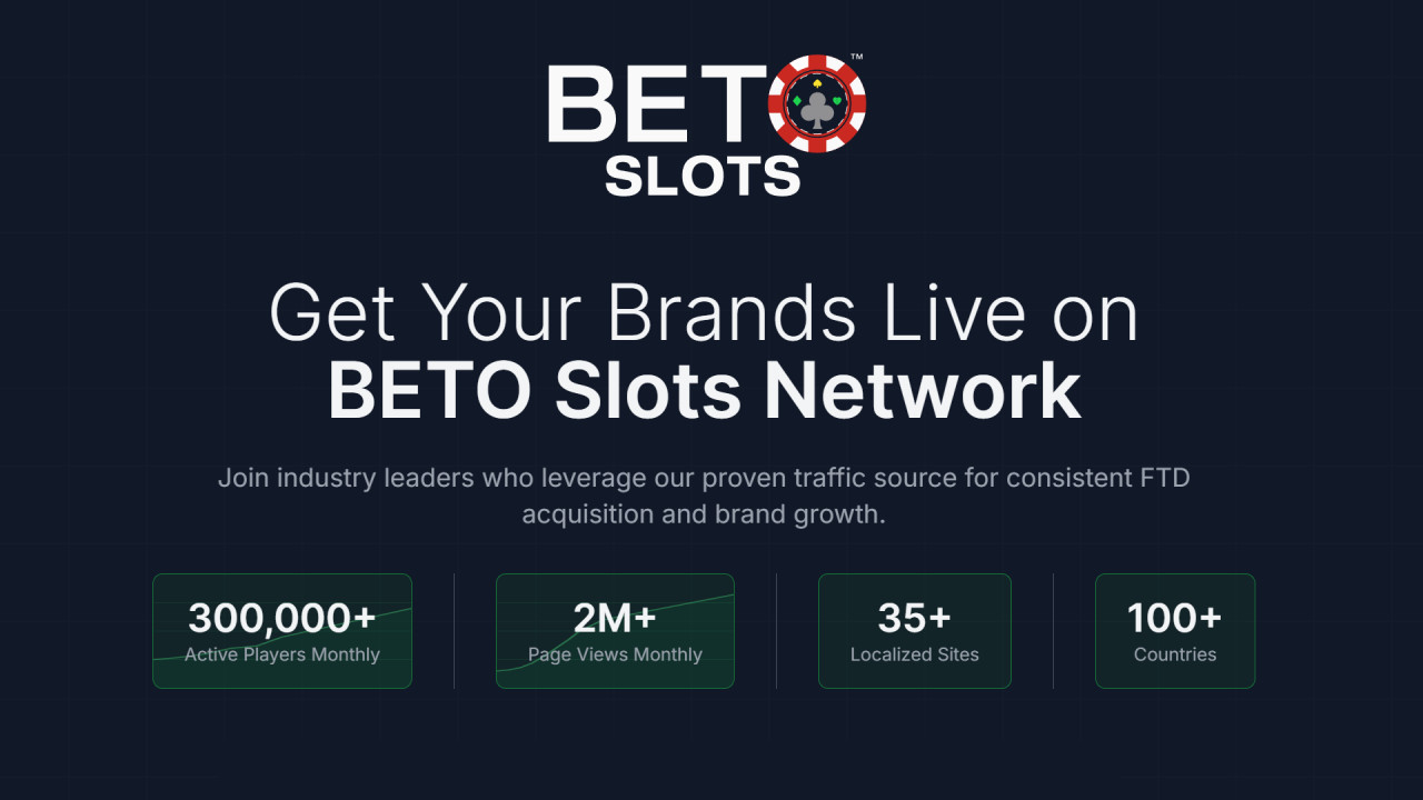 与 BETO Slots 合作 | 会员和运营商合作伙伴关系