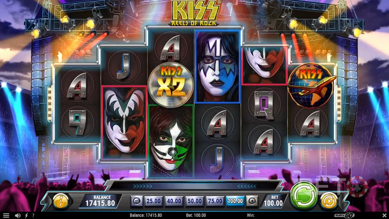KISS Reels of Rock 免费游戏