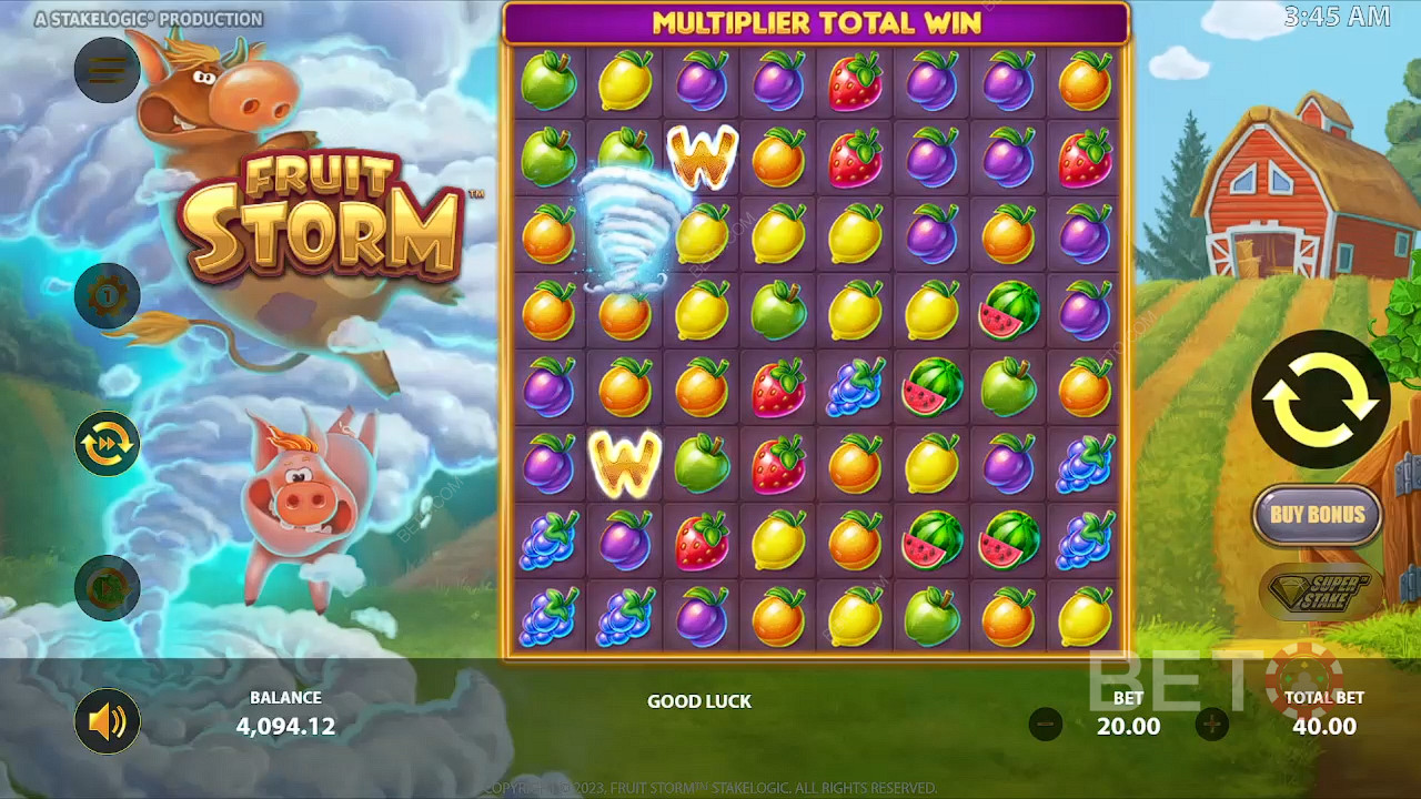 Fruit Storm (StakeLogic) 免费游戏