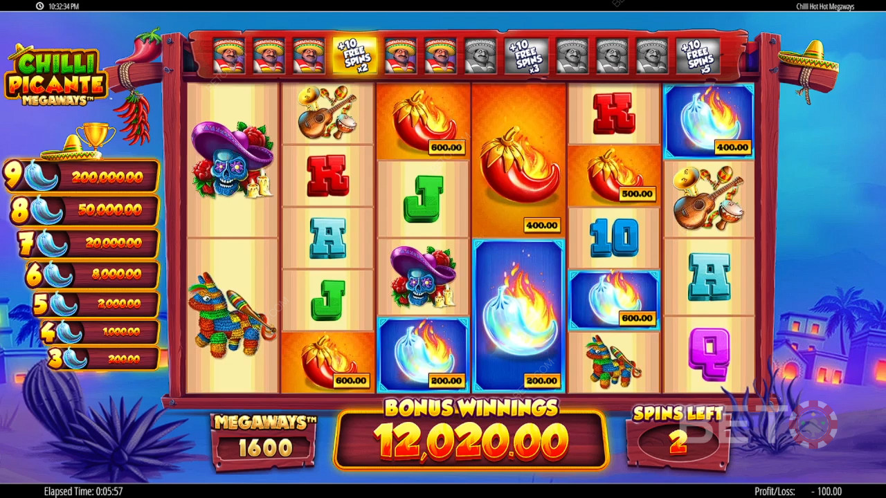 Chilli Picante Megaways 评论 by BETO Slots