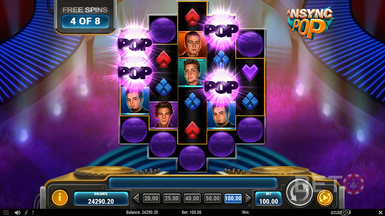 NSYNC Pop 免费游戏
