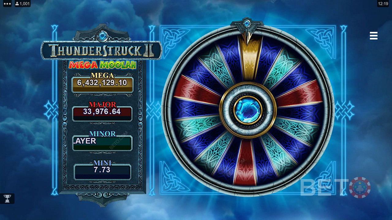 Thunderstruck II Mega Moolah 免费游戏