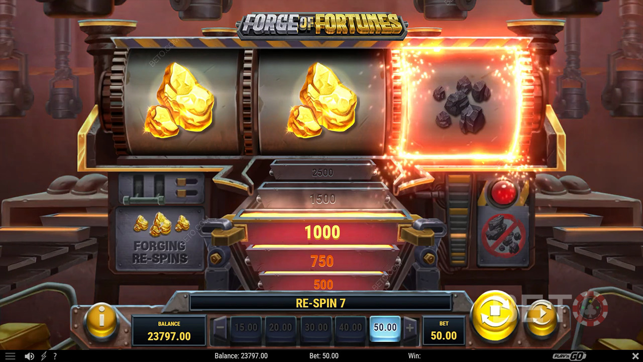 BETO 老虎机对 Forge of Fortunes 的评论