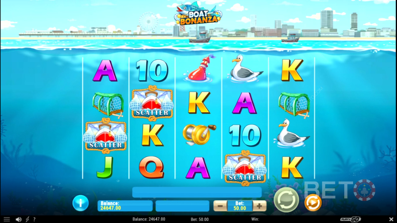 Boat Bonanza 评论 by BETO Slots
